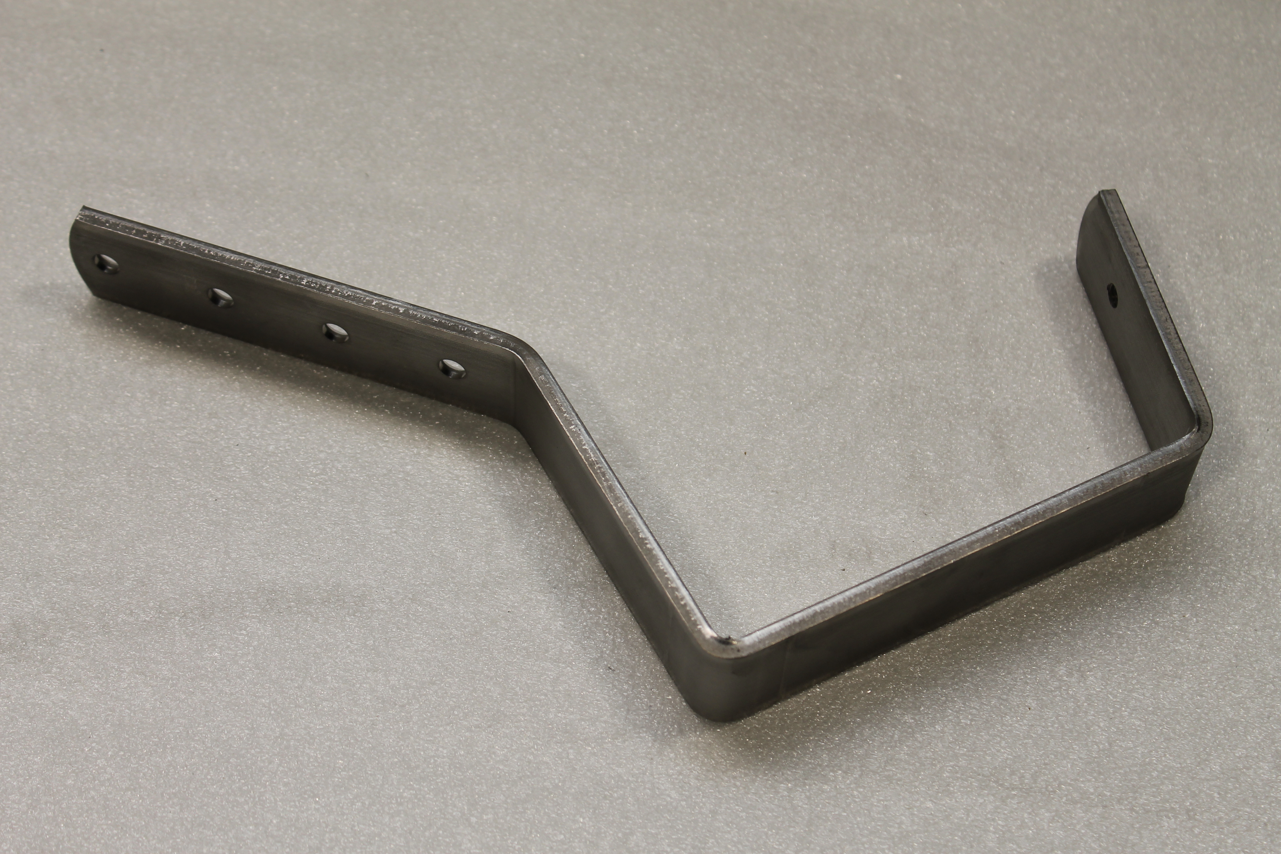 Zink   vm inox haak 9/12/8 met staart + gat 25st/ds eur/st 220005173