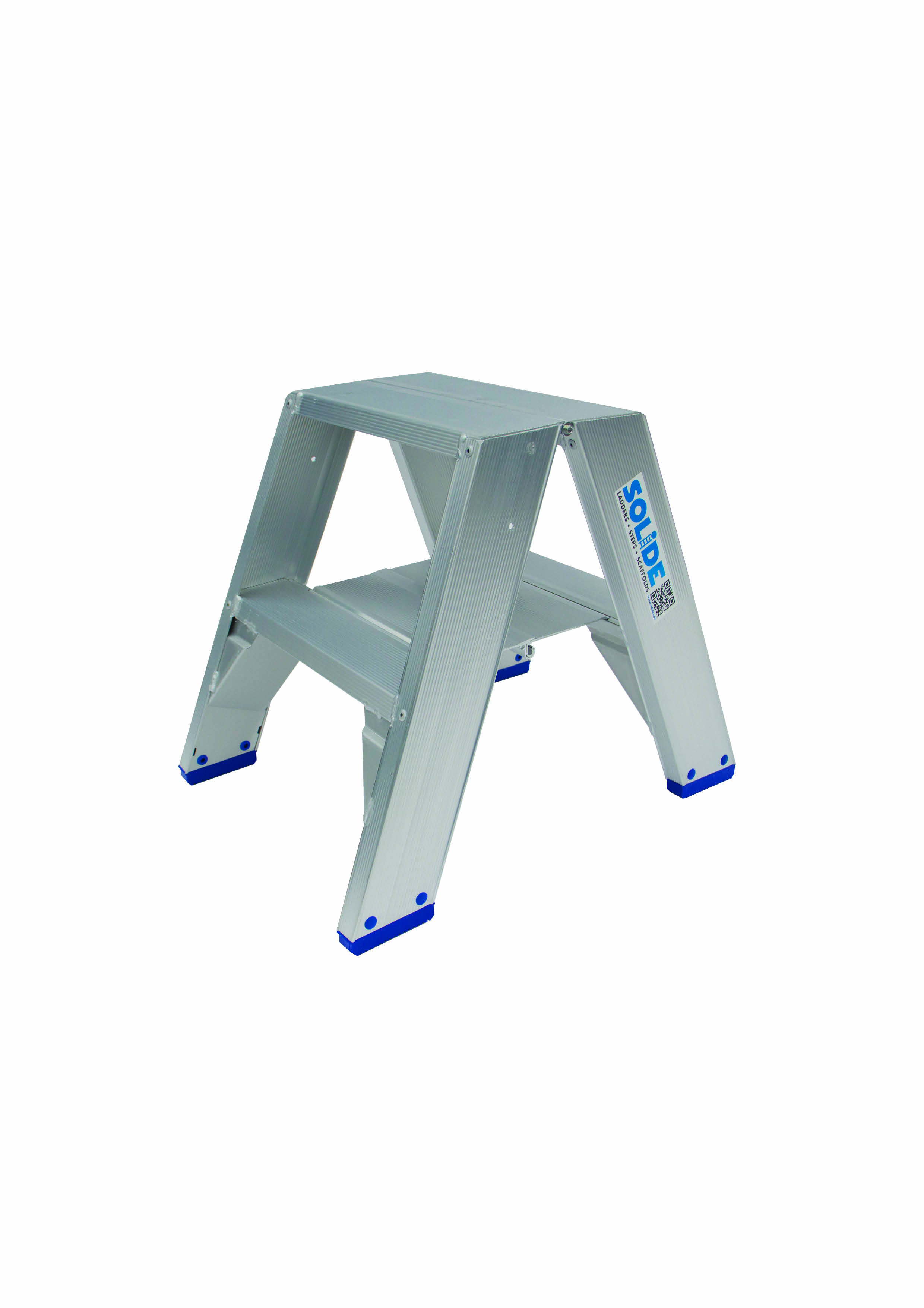 Sol dt02 trapladder dubbel 2 x 2 0,50m hoogte eur/st