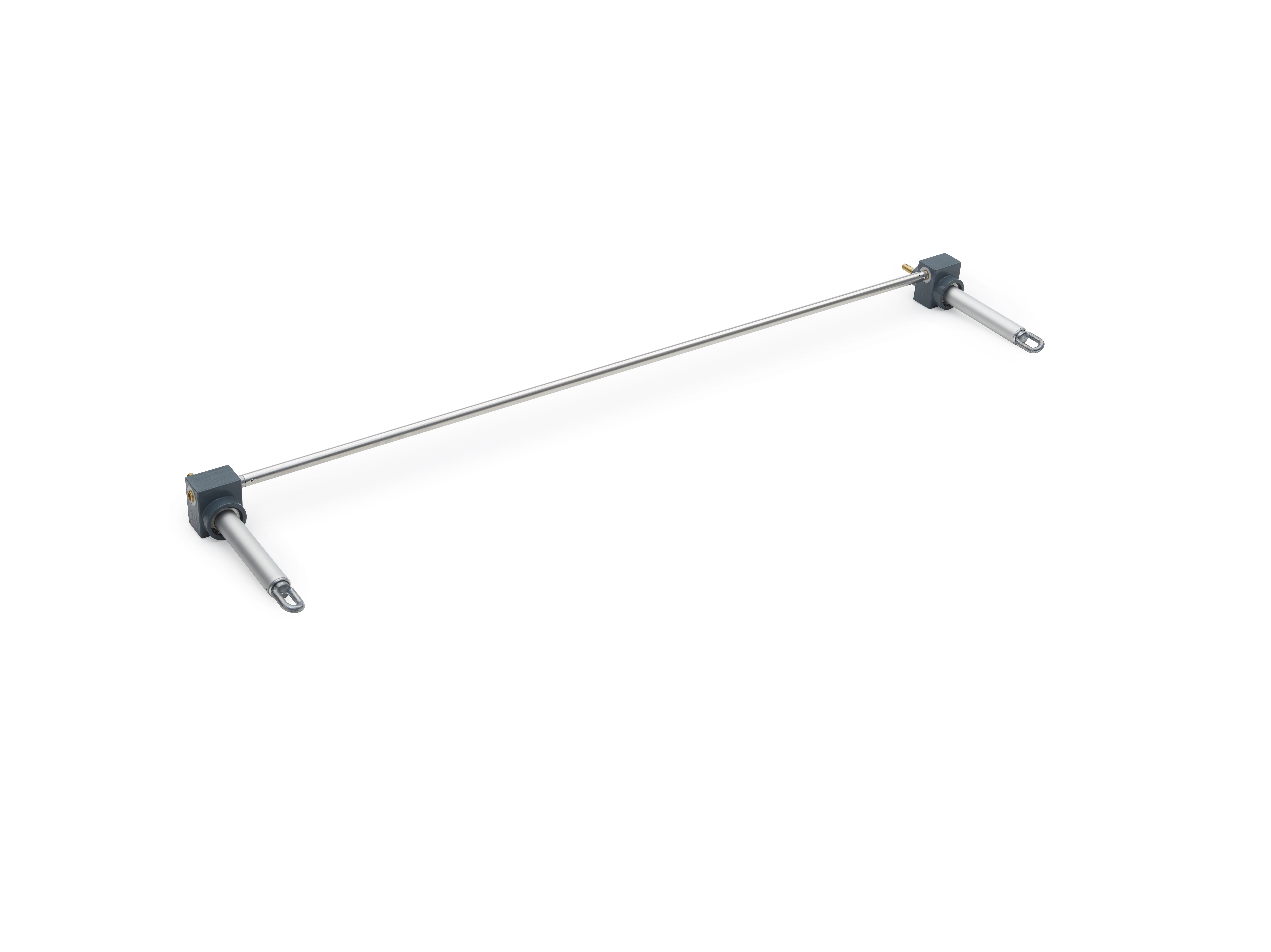 Koepels spindel dubbel met oog+toebehoren