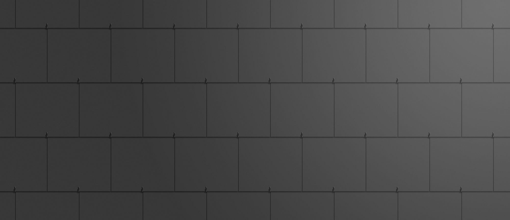 Cedral alterna lei 40/27 donkergrijs zonder gaten - vier rechte hoeken 20st/pak eur/st