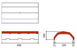 Horizon/tegalit vorst hv zwart novo+