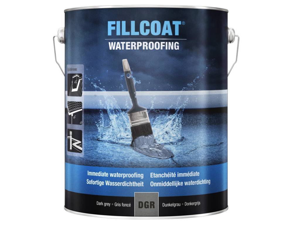 Fillcoat   20 l  zonder vezel  donkergr eur/l