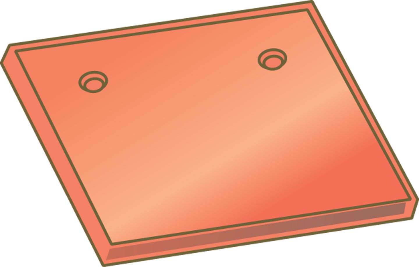 Ml elysee ondervorstpan rood gevlamd