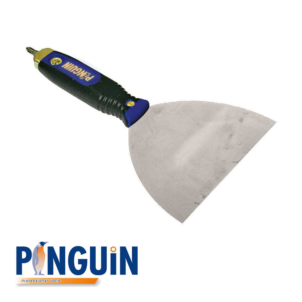 Prax dura-hammergrip voegspatel inox 150mm + bit 12st/ds eur/st