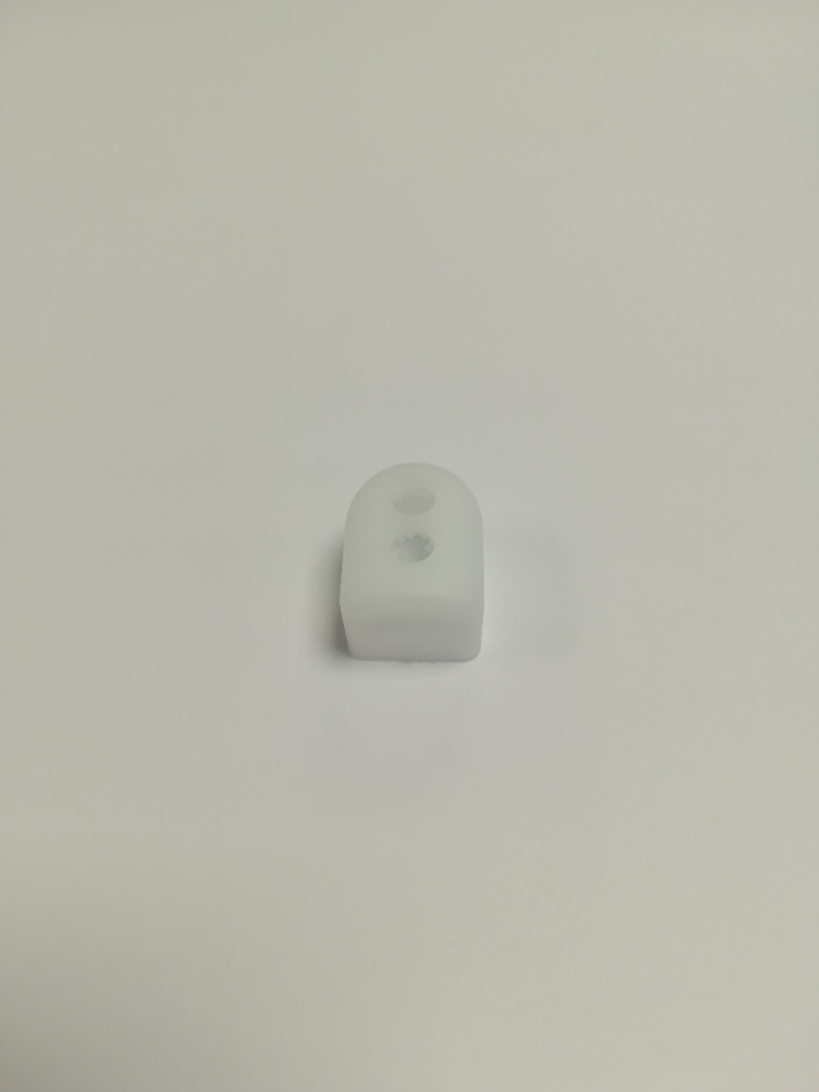 Steunbeugels pvc  76/18  25st/zak eur/zak