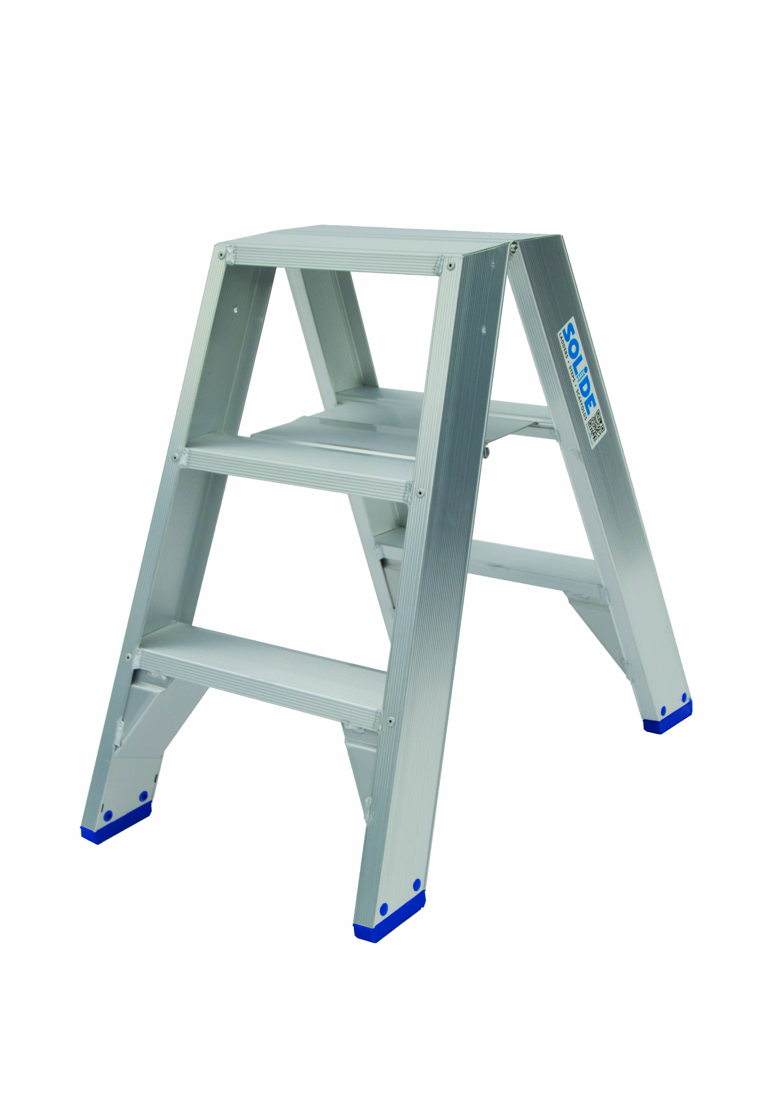 Sol dt03 trapladder dubbel 2 x 3 0,75m hoogte eur/st