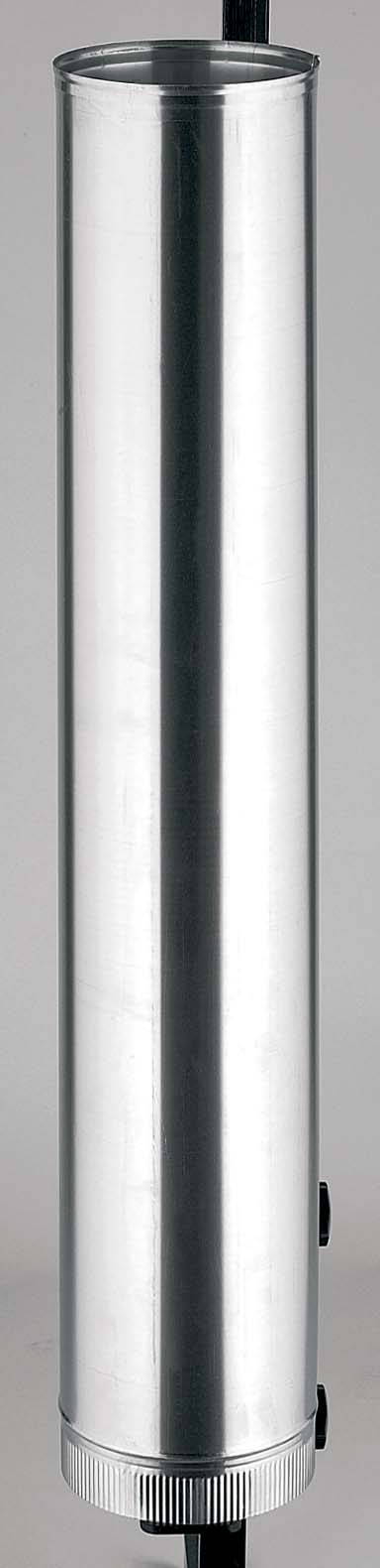 Alu ew 130 mm buis 1,00 m rg eur/st   371014