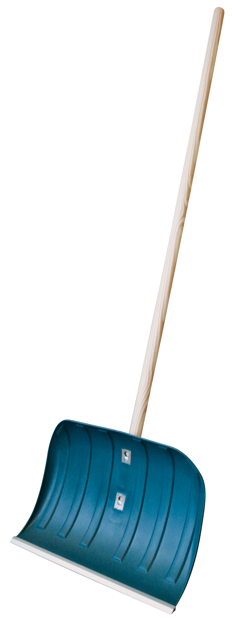 Prax sneeuwschuiver in polypro met houten steel eur/st