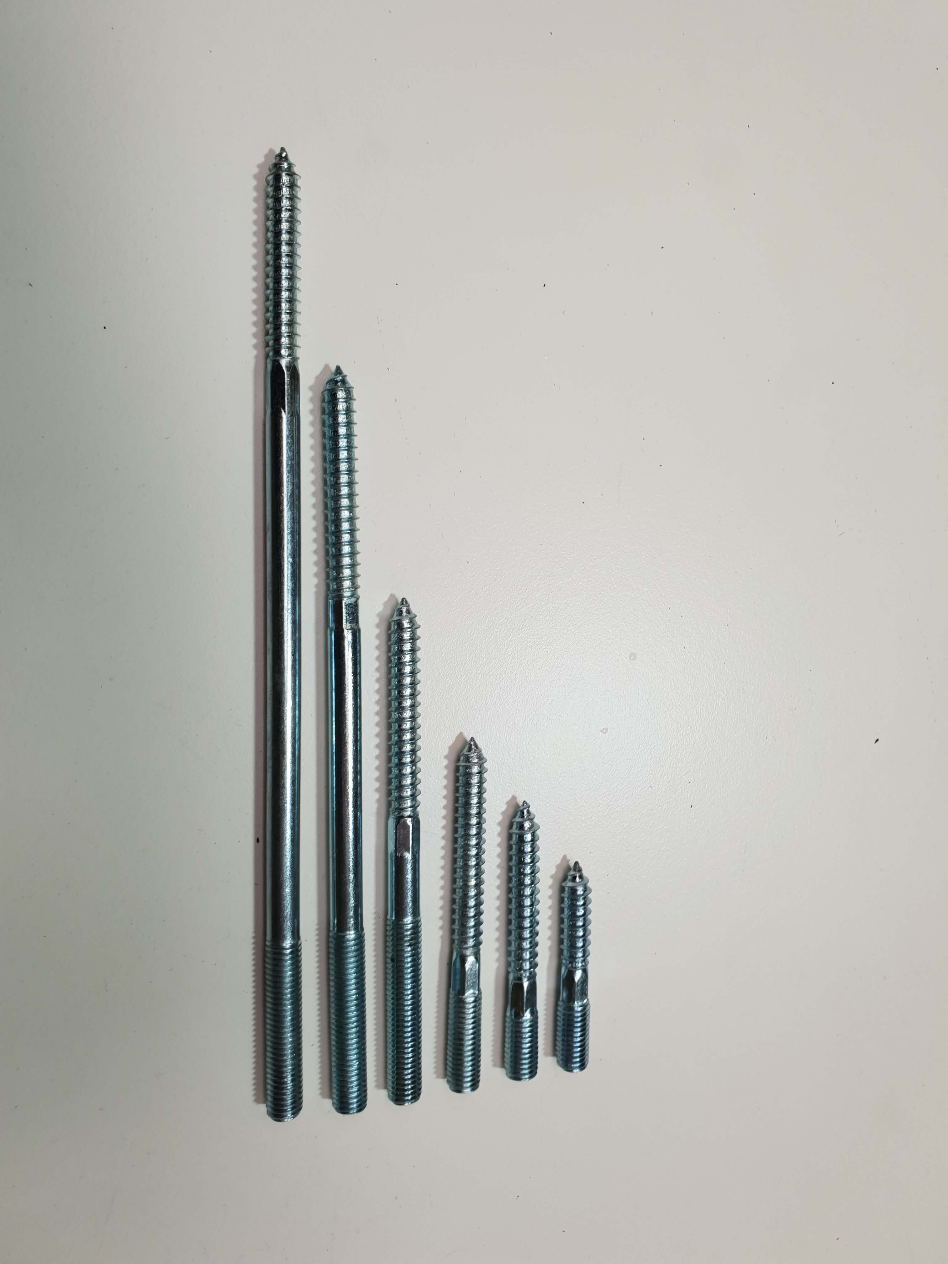 Zink beugel schroefpin 140mm m10 verzinkt 50 st/ds