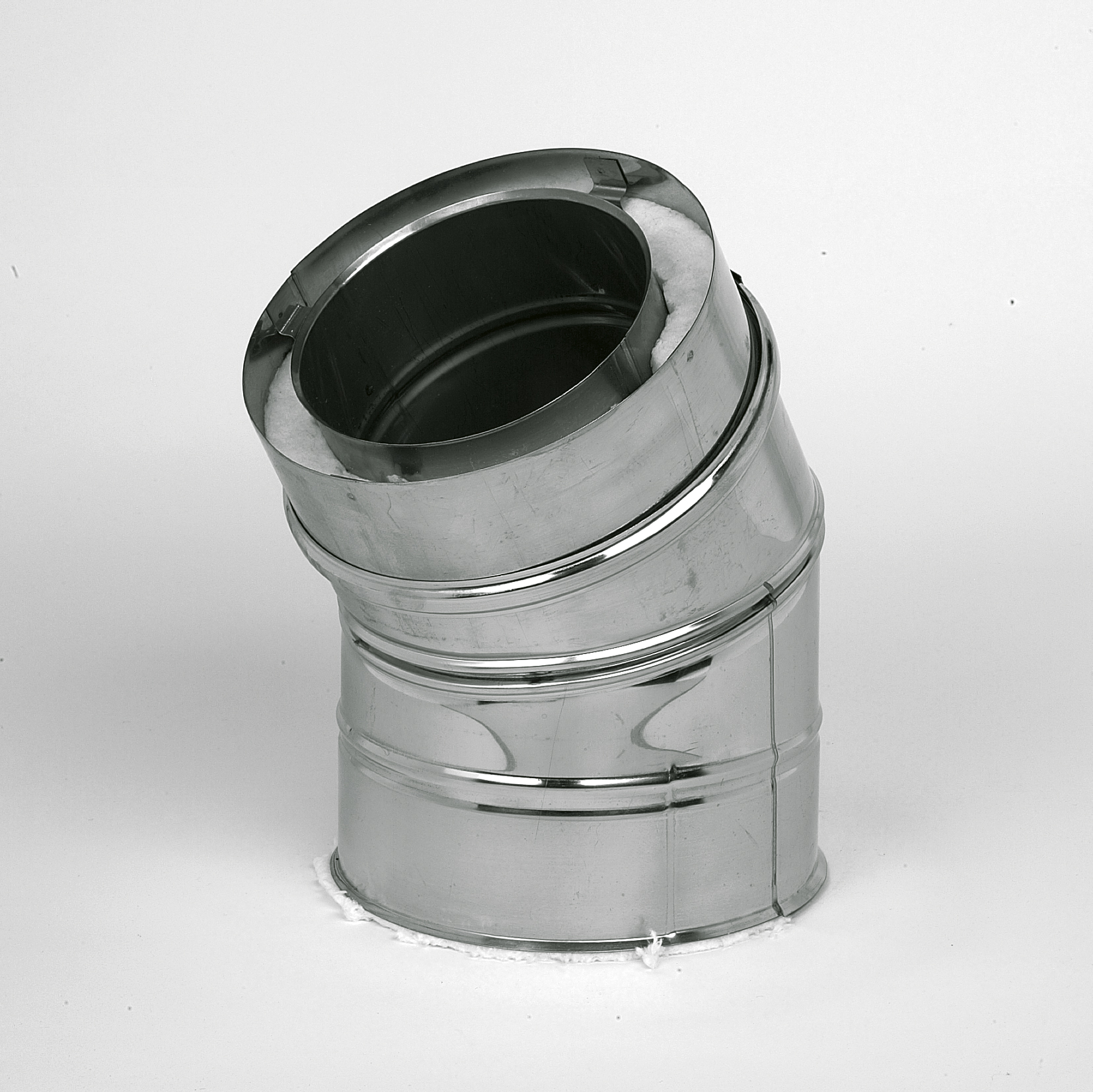 Inox dw 125 bocht 30 gr eur/st   760591