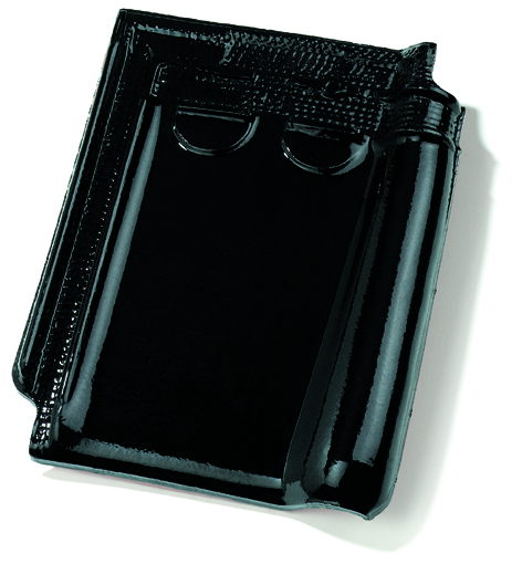 Kor pan 44 zwart verglaasd 8st/pak eur/1000st 738