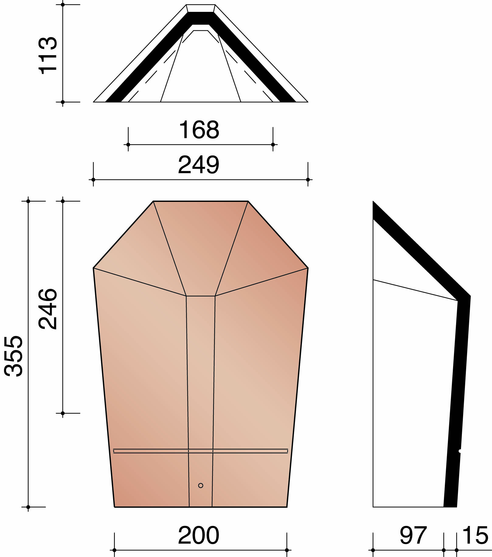 Migeon vauban beginnoordboom hoekig actua antiek 882