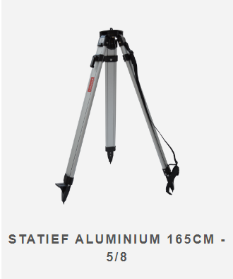 Fut statief alu light 100-165cm