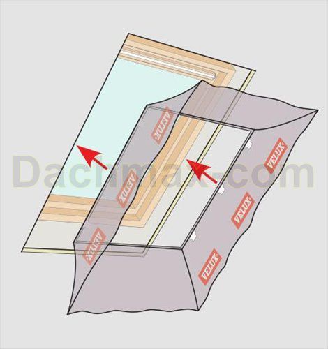 Velux bbx 0000 dampschermkraag fk08