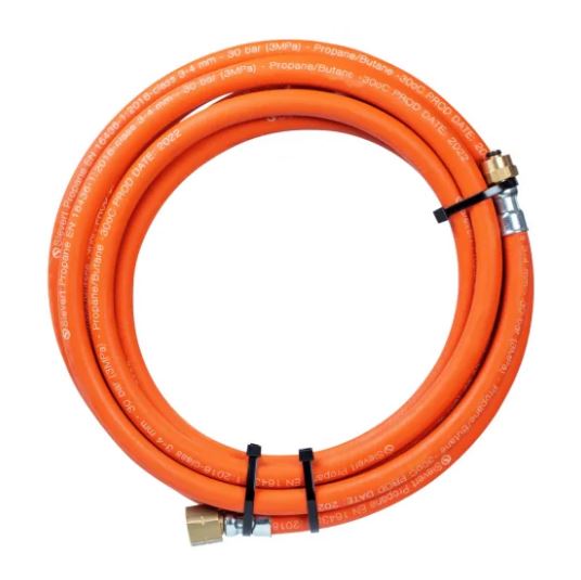 Sievert slang  4m dia 4mm 1x draai eur/st