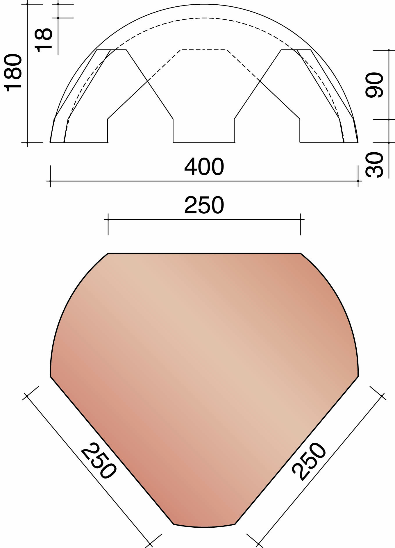 Datura vorsthoed 1 vorst 2800/2 noordbomen 2800 natuurrood+ 600