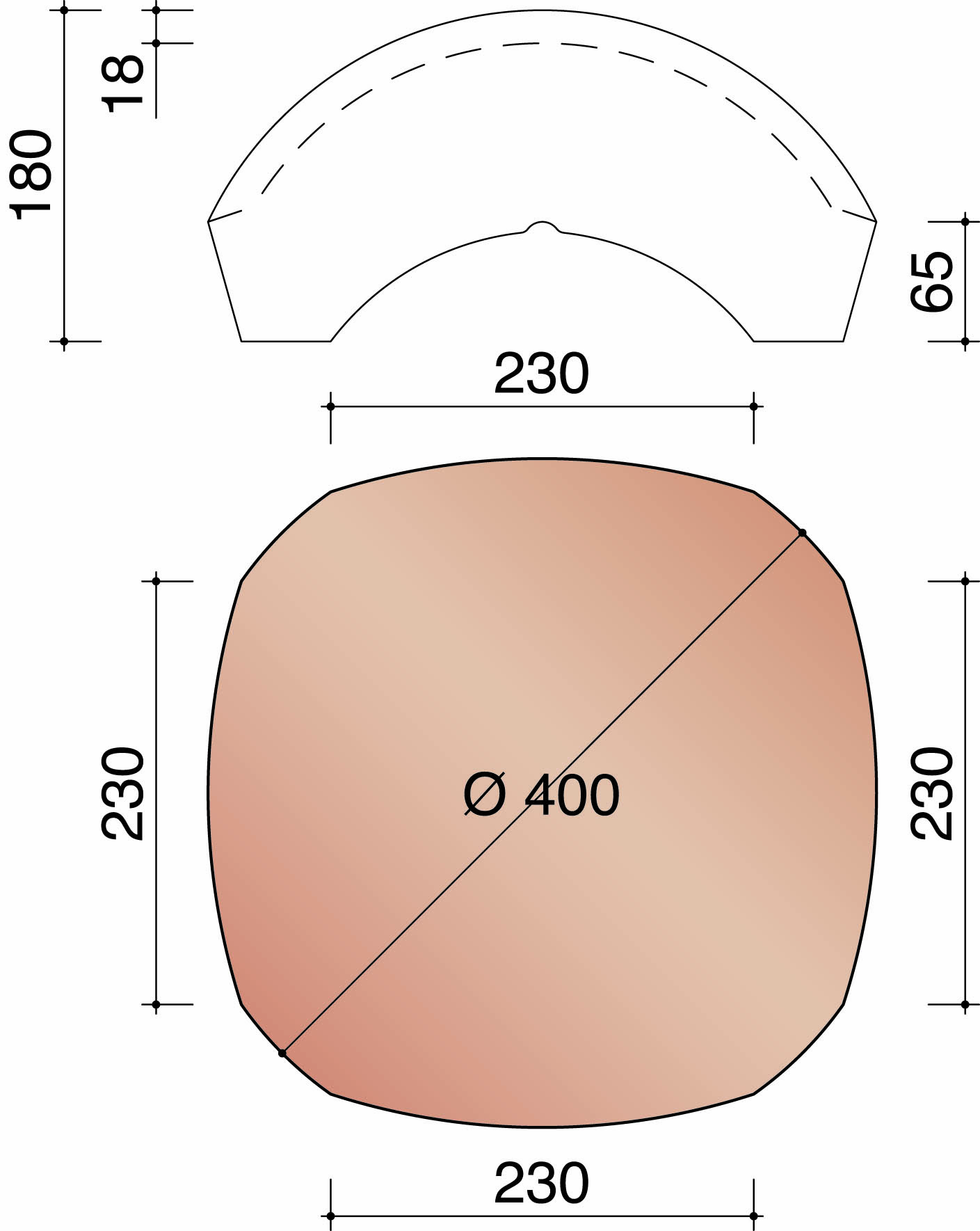 Vhv vario vorsthoed 4 vorsten 1200 rustiek 872