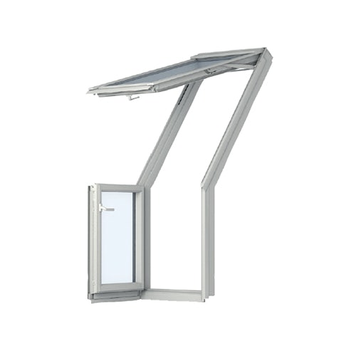 Velux vea 2065g m35 3-voudige beglaz hout wit