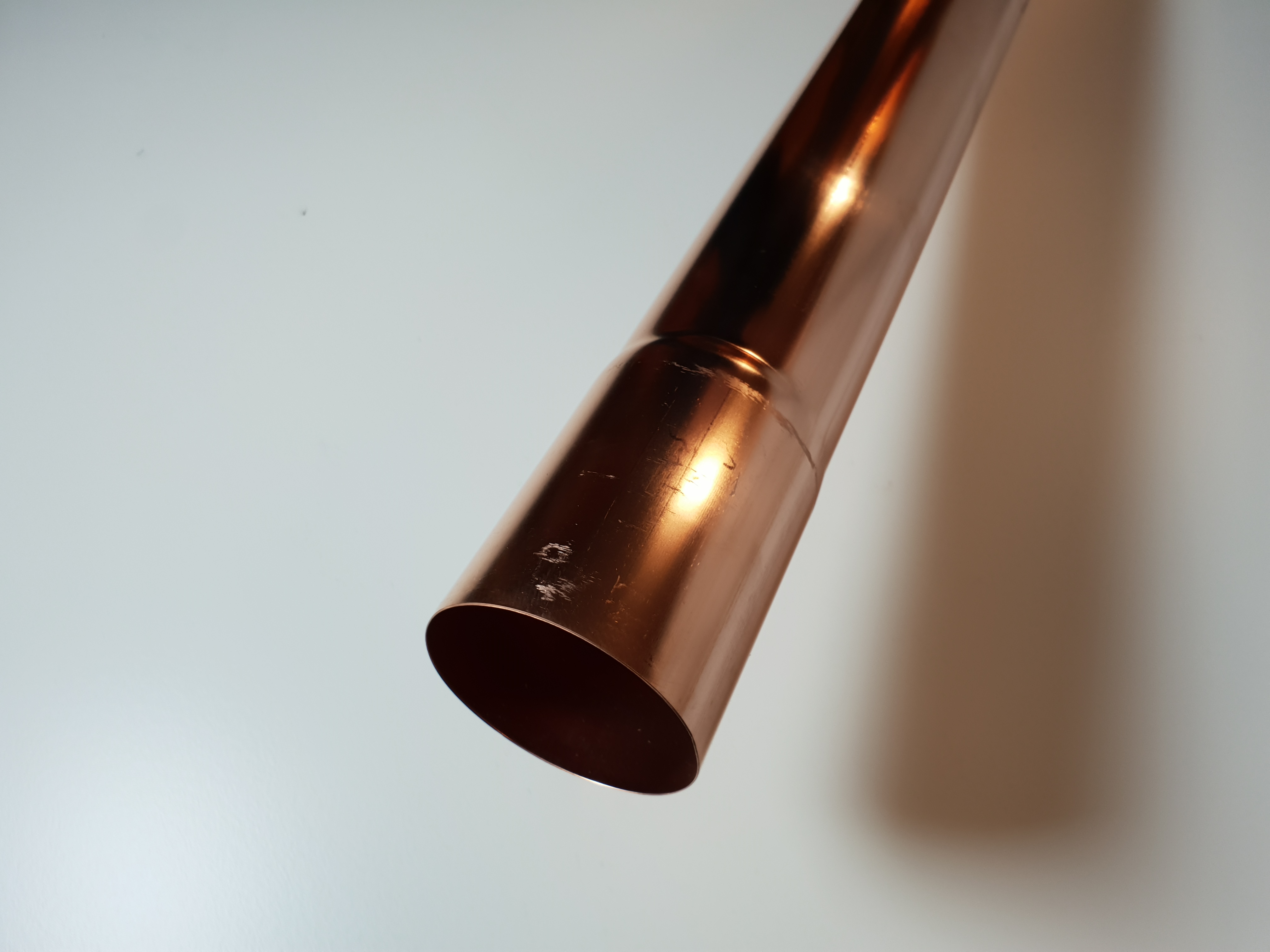 Kop   vm afvoerbuis 100 (2m)      0,70mm 10lm/pak eur/lm 220023270