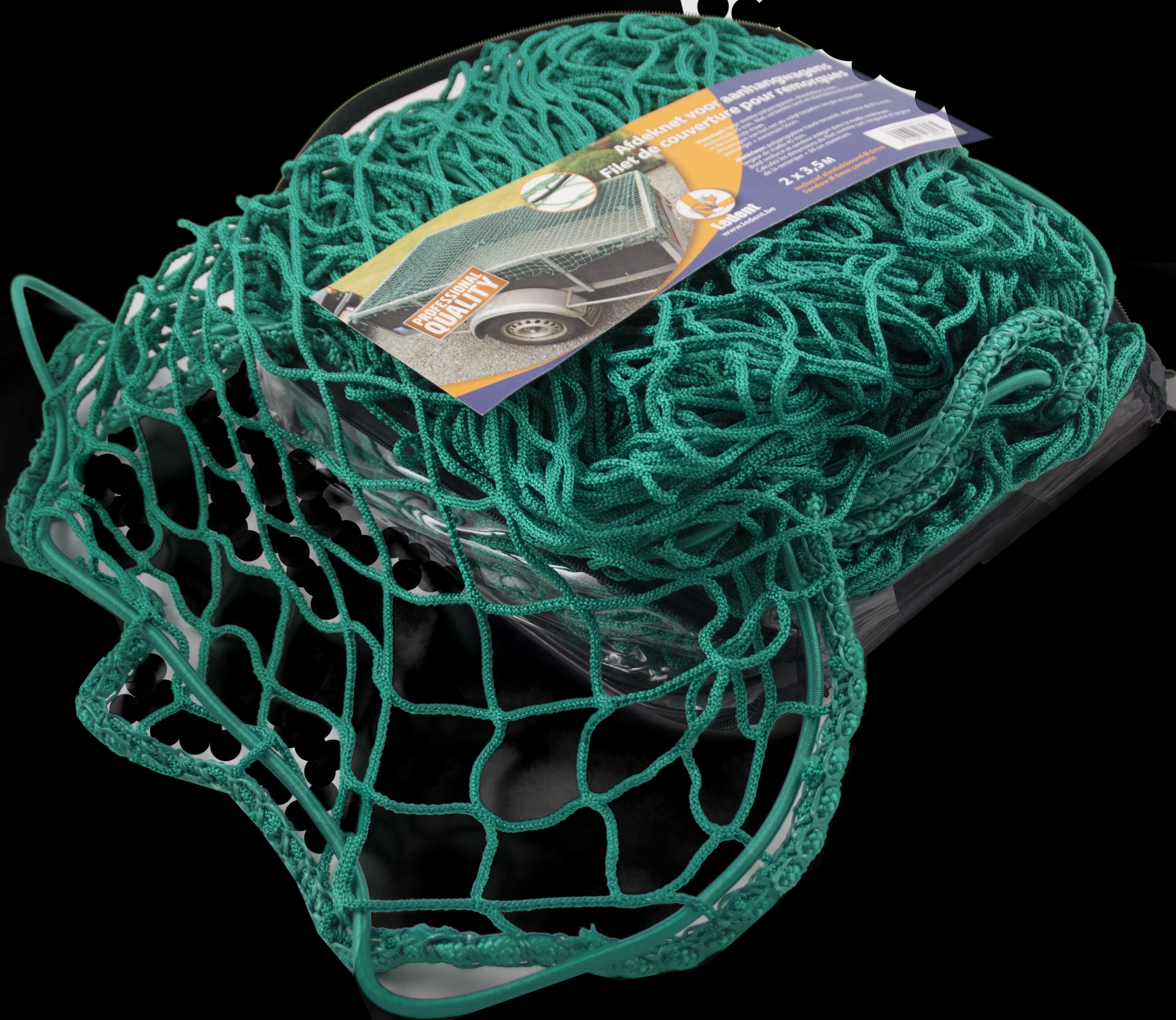 Led aanhanger maasnet groen 2x3,5m