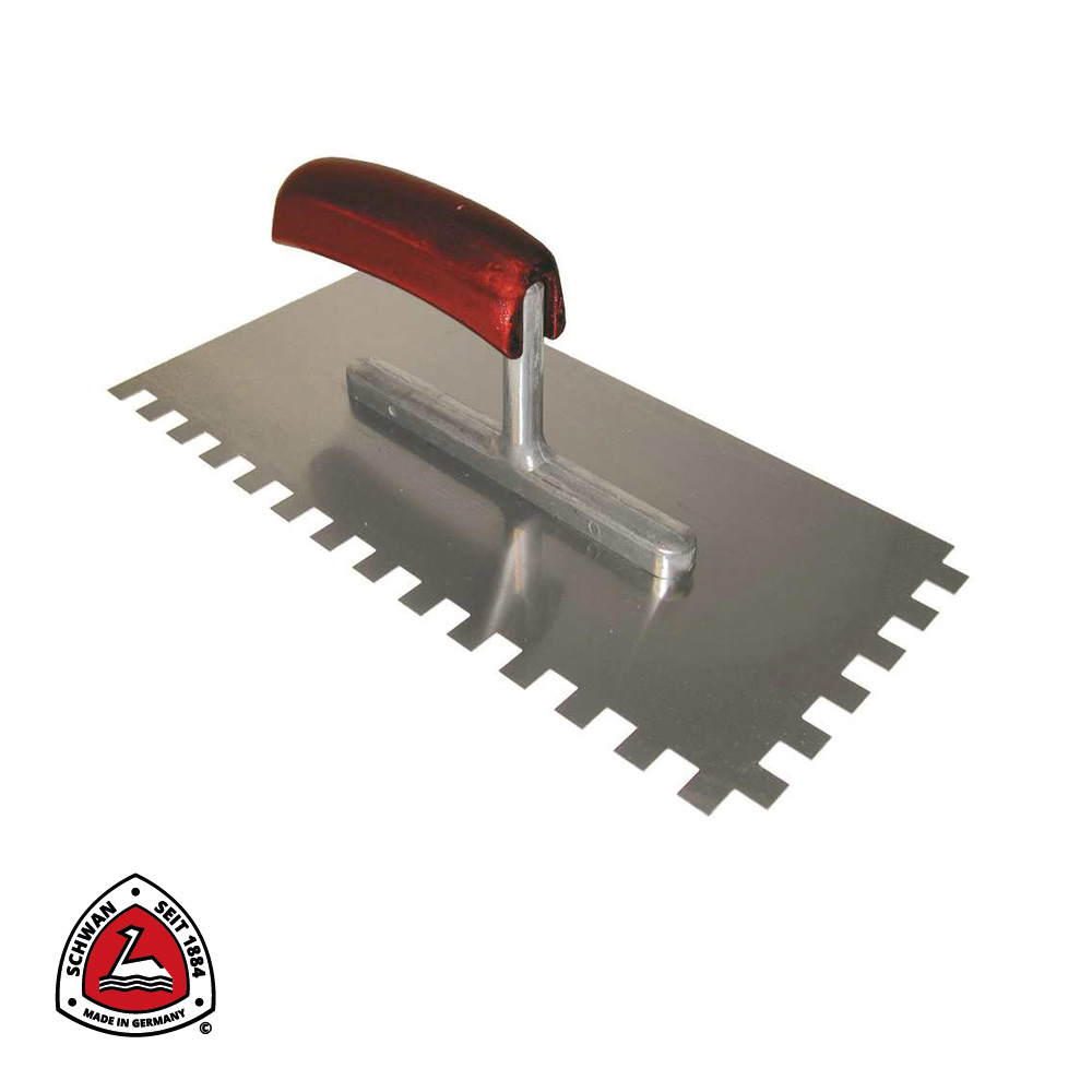 Prax getande spaan 8x8 280x130mm 10st/ds eur/st