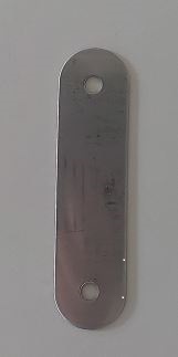Zink vm bevestigingslip inox voor goothaak eur/st