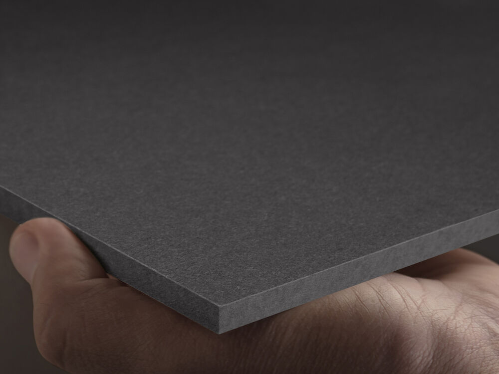 Natura n074 nc2 8mm 3130x1280mm zwart 4,01m2 niet gekantrecht eur/m2