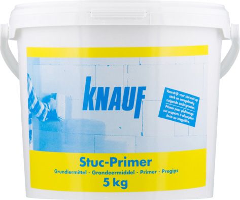 Knauf grondeermiddel (stuc-primer)  5 kg/pot eur/pot
