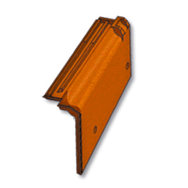 Ml cote fleurie pv gevelpan r zwart satinet 196st/pal eur/st