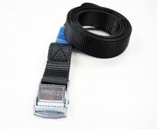 Led sjorband + gesp 1,0m zwart 25mm 250kg