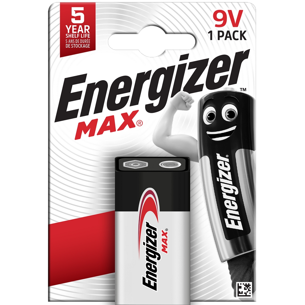 Edb energizer max 6lr61 9v bl1