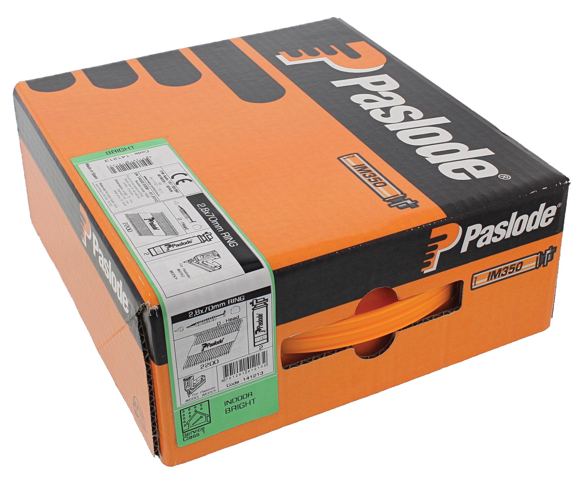 Pasl nagels im350+ 75x2,8+gas geringd 2200st/pak eur/pak
