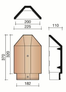 Migeon actua beginnoordboom hoekig titaanwit 923