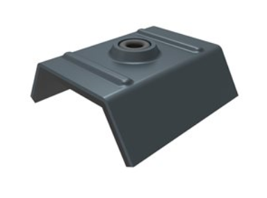 Ji steunbeugel alu kleur te vermelden 100st/ds eur/ds