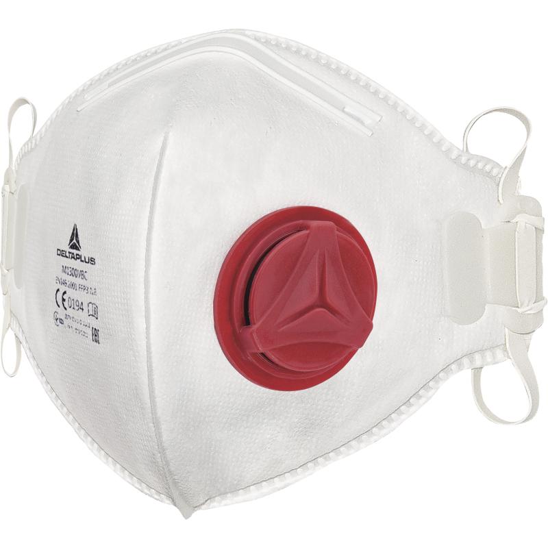 Dpb masker wegwerp ffp3+ademvent + vert plooi 10st/ds eur/ds