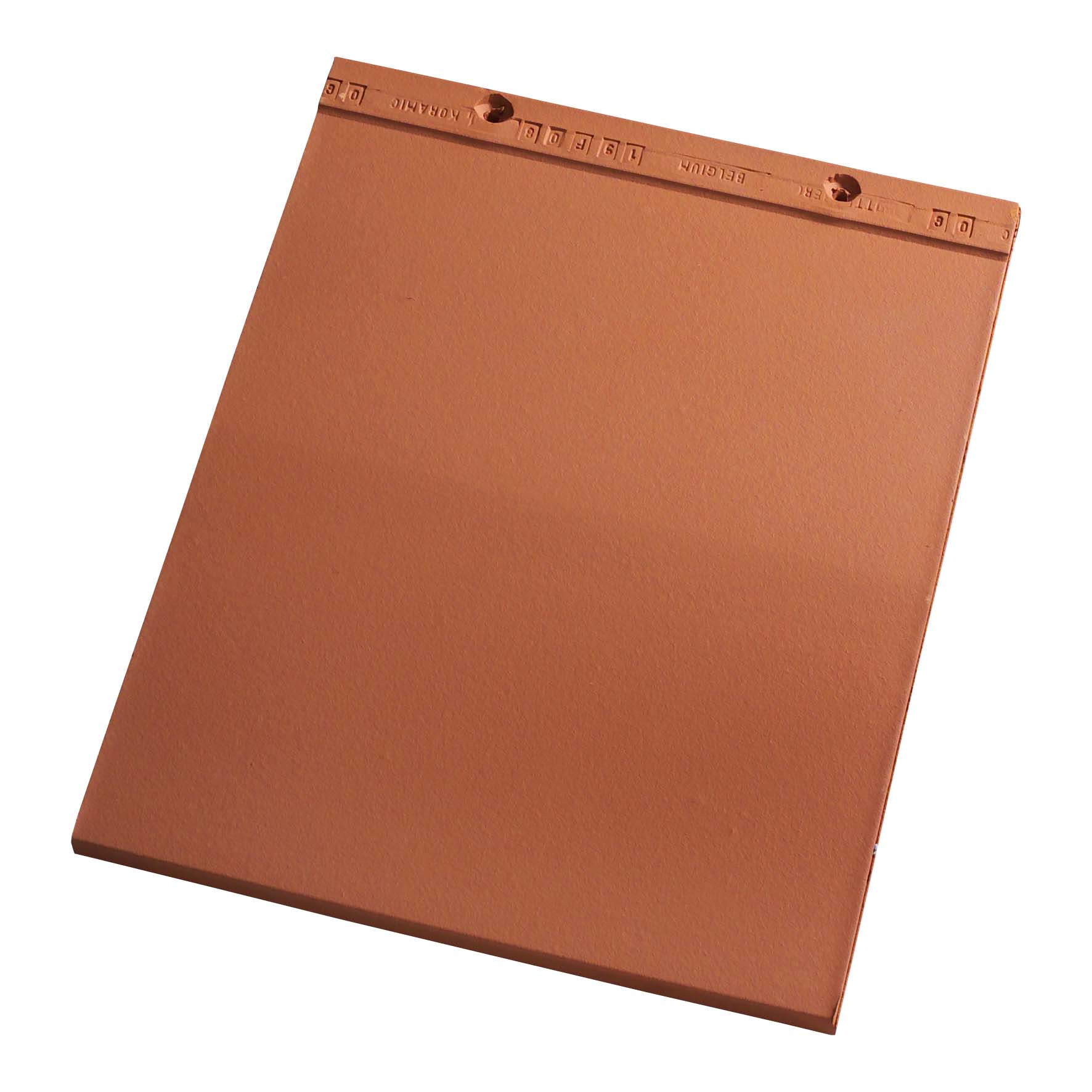 Kor tegelpan plato natuurrood 10st/pak eur/1000st 600