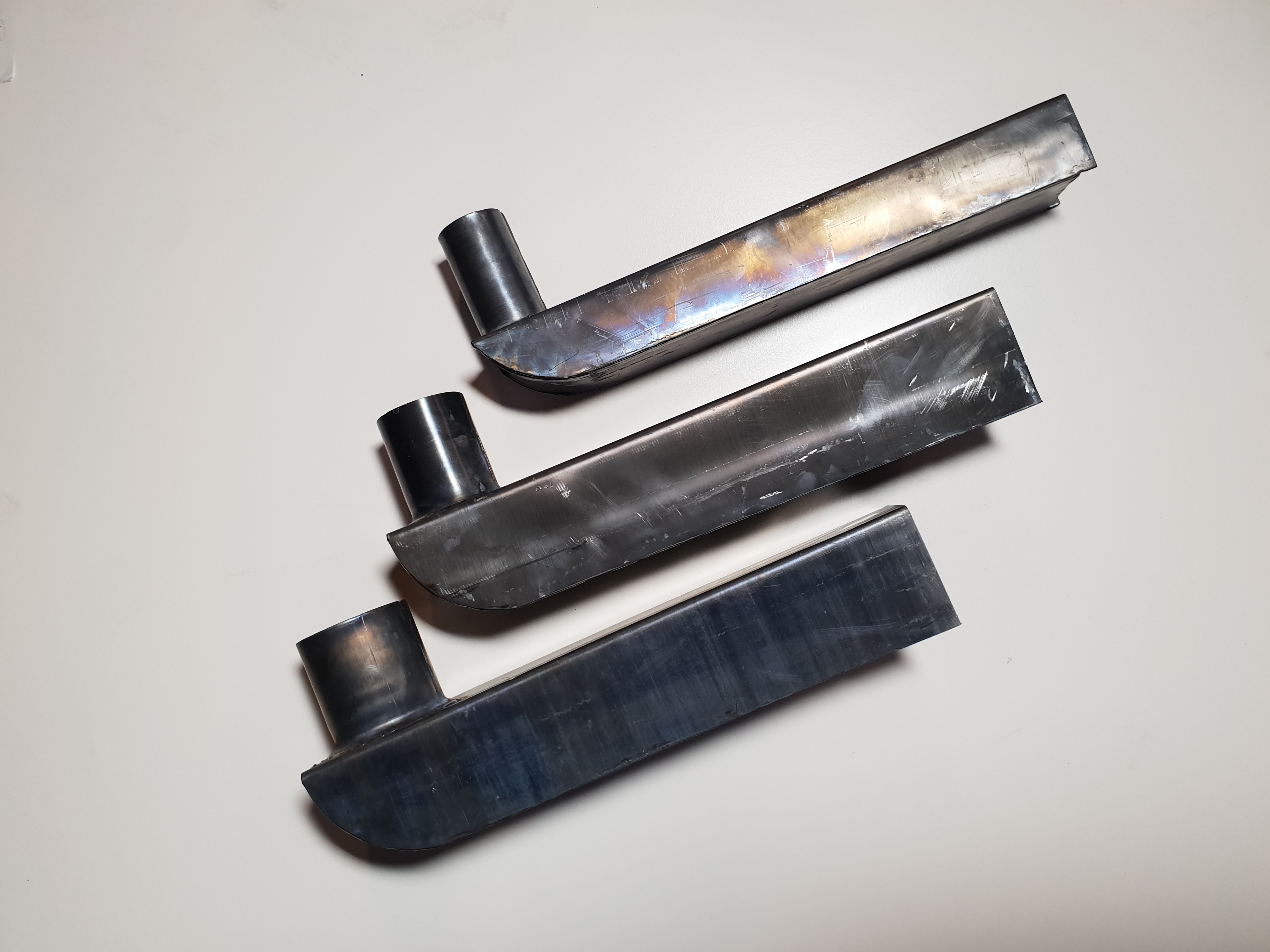 Lood gootbak   80 mm 50cm eur/st