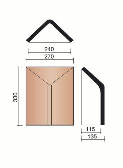 Esprit patrimoine beginvorst hoekig+kop vert de lichen 896