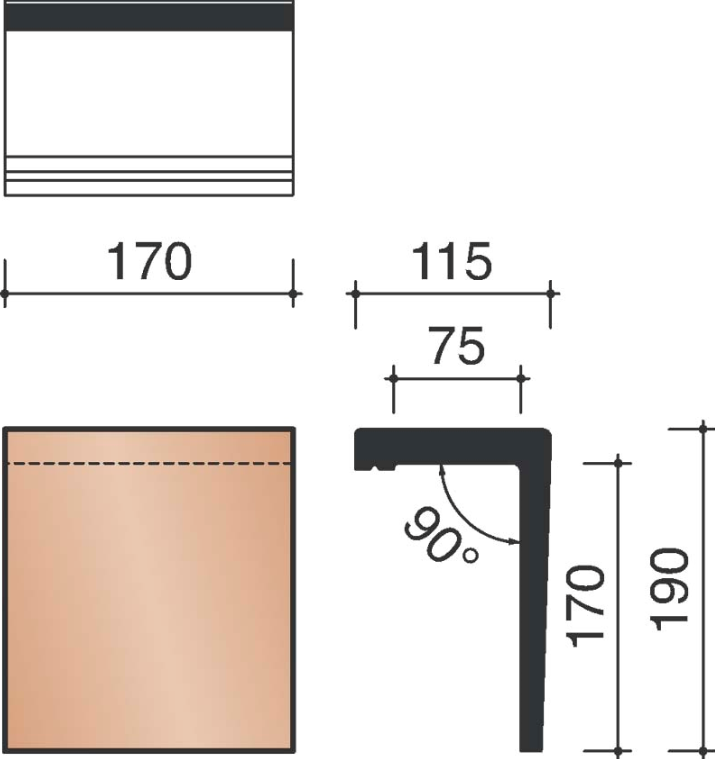 Kor haakvorst 301 90gr antraciet 736