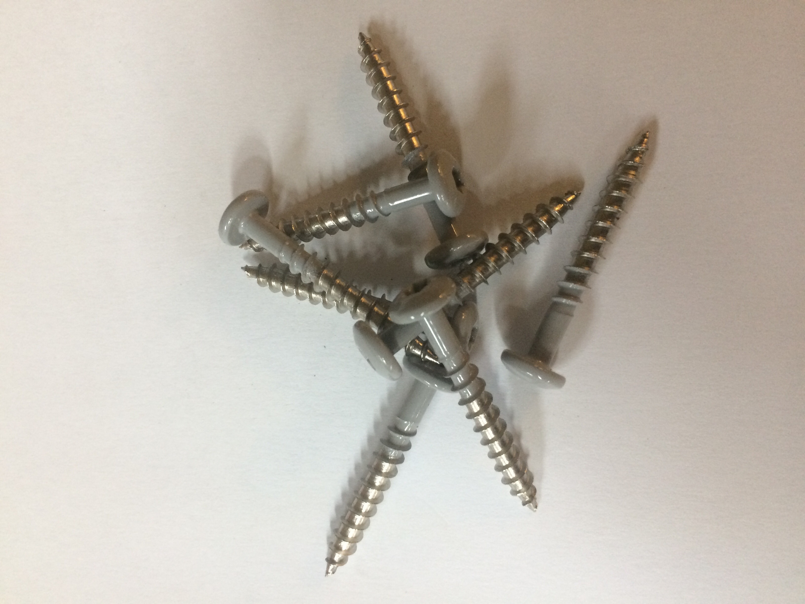 Rockpanel inox schroeven a4 4,5x35 ral7001 200st/ds eur/ds