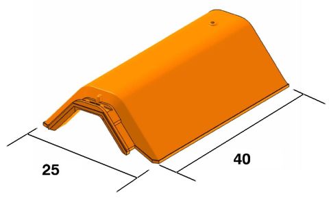 TER VORST/NOORDBOOM HOEKIG VOLNAY/GIVERNY/RULLY ANTRACIET MAT 80ST/PAL EUR/ST 703