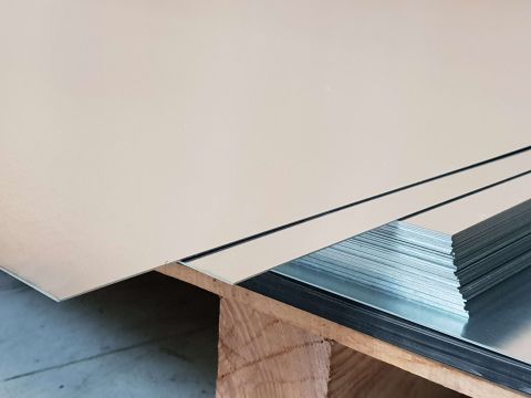 ZINK PLAAT VM 0,70 MM 2250 X 1000MM 11,245KG/2,25M2 EUR/KG 220010157