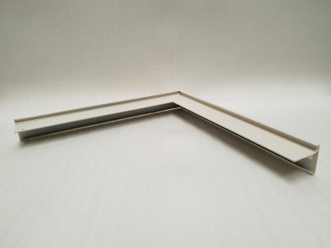 ALU DAKRAND 80/55 BRUT HOEK BUITEN 50X50 EUR/ST