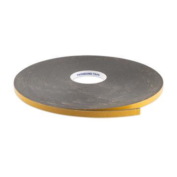 TWINBOND FOAMTAPE ZWART 25M EUR/ST