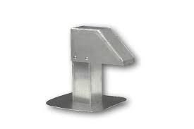 KABELDOORVOER PLATF ALU 80X80MM