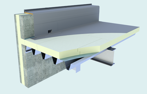 UTHERM ROOF M 100MM 1200/600   3,60 M2/P  R-WAARDE = 3,80 / EUROKLASSE B-s2 d0