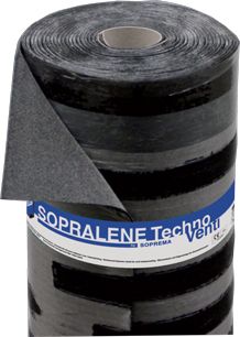 ROOF SOPRALENE SBS TECHNO VENTI 4AF C1 FR ZWART 6M2  EUR/M2  00032149