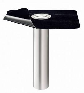 SOPR DRAINI AFVOER/SPUWER ALU DIA  63 L60CM MET ROOFINGSLAB EUR/ST 00118447