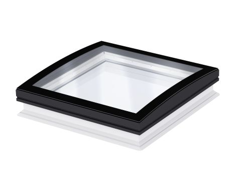 VELUX ISU 1093 100100 GEBOGEN BESCHERMGLAS TRANSPARANT VOOR PLATDAKVENSTER