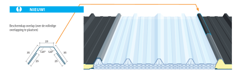 JI THERMOROOF OVERLAP BESCHERMKAP 5M 7016
